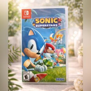 NWT Sonic Superstars for Nintendo Switch - Blue